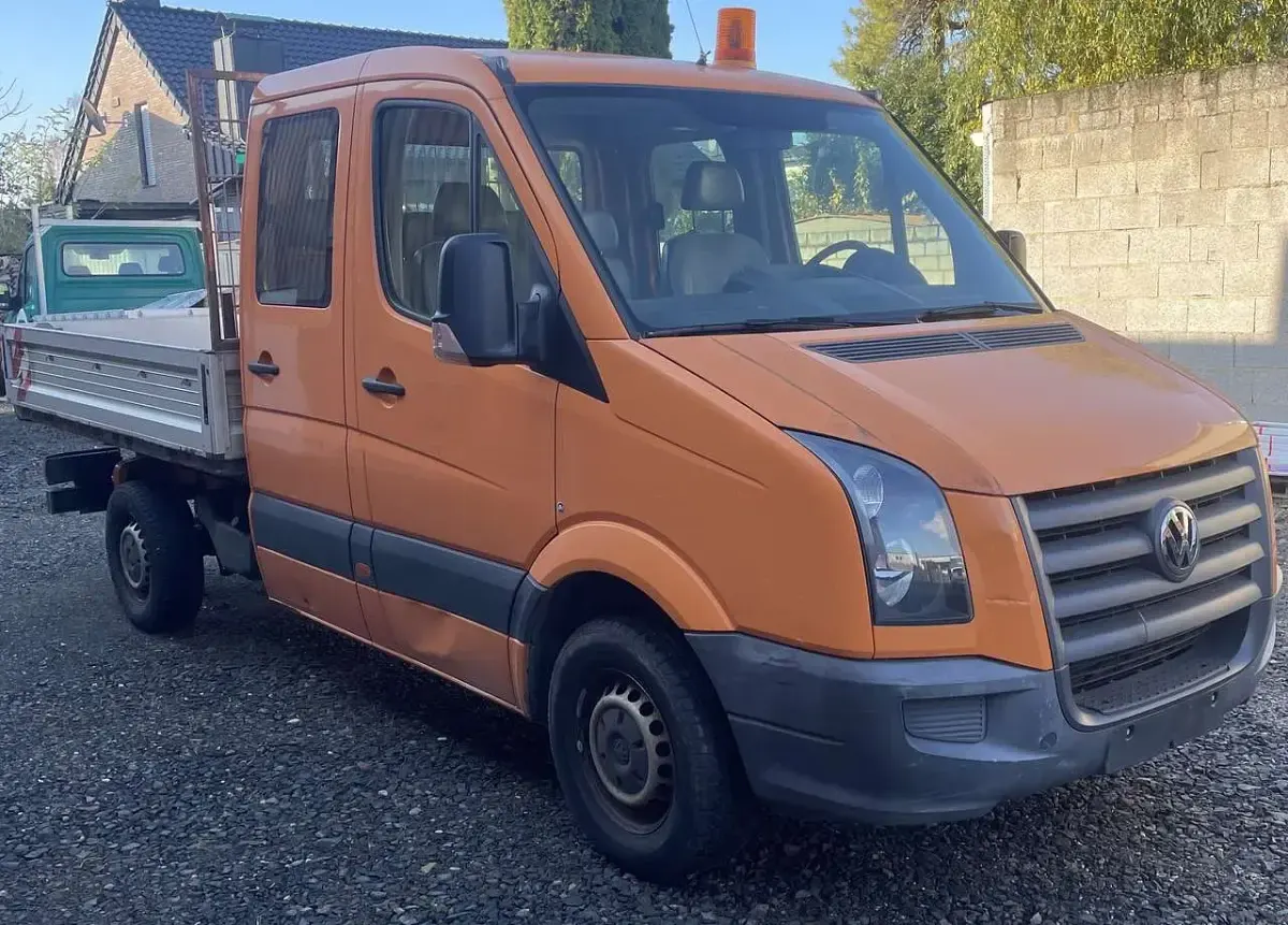 Gebraucht VW Crafter 88 PS (64 kW) 2009 Orange Van