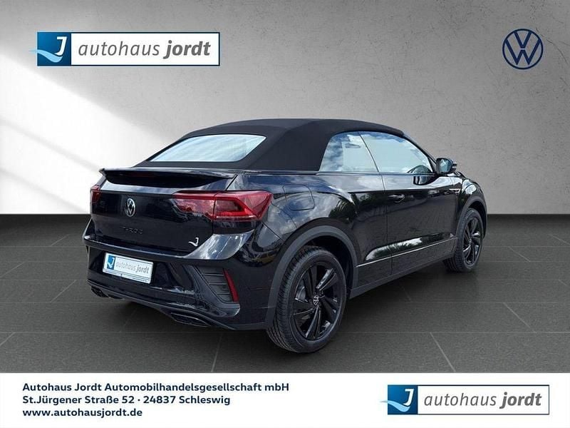 Neu VW T-Roc Cabriolet R-line 150 PS (110 kW) 2025 Schwarz Cabrio