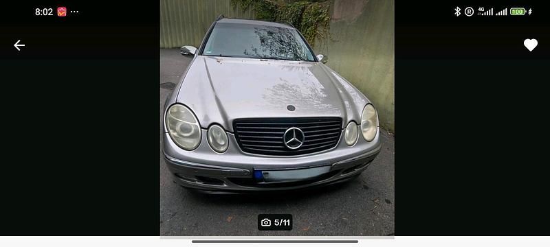 Gebraucht Mercedes E280 177 PS (130 kW) 2004 Grün Kombi
