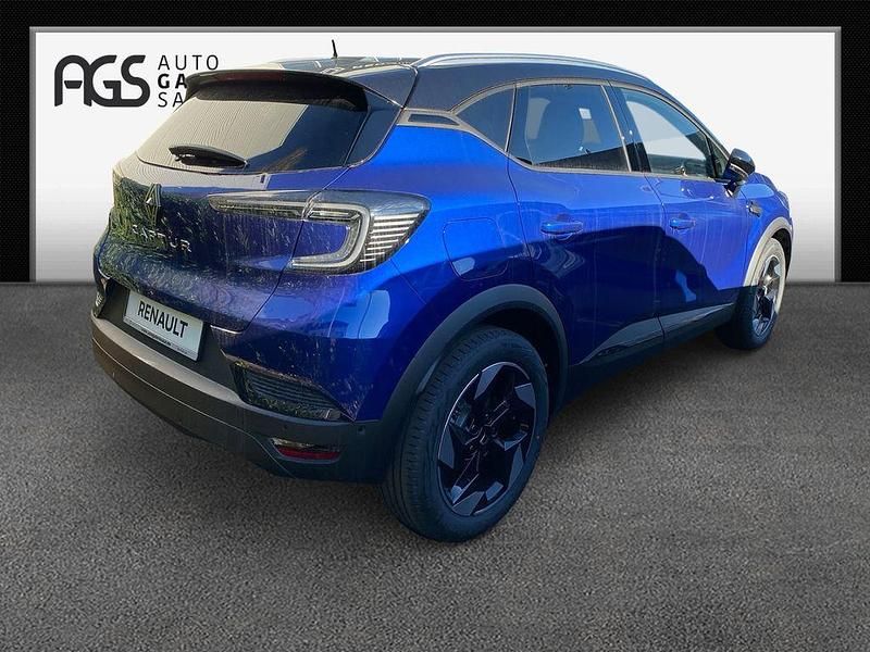 Neu Renault Captur Techno 91 PS (66 kW) 2025 Iron blau + dach in black pearl schwarz (blau) SUV