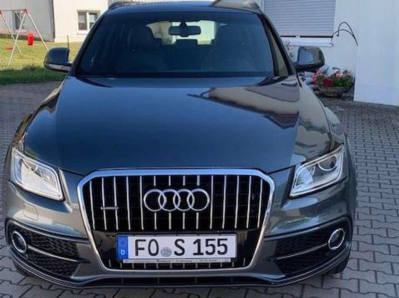 Grau Gebraucht 2014 Audi Q5 S-Line SUV | 17.900 € - Bild 1/4