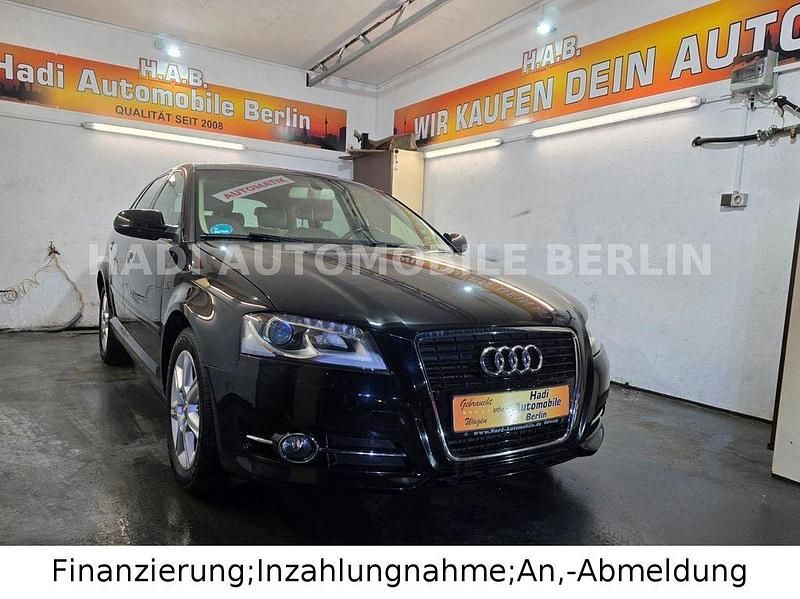 Gebraucht Audi A3 Ambiente 105 PS (77 kW) 2010 Schwarz Limousine