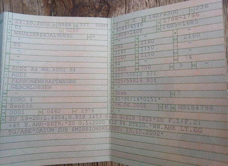 Gebraucht Audi A4 220 PS (161 kW) 2002 Grau Kombi