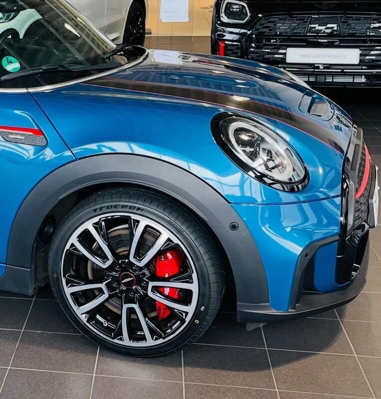 Blau Gebraucht 2021 Mini John Cooper Works Cabriolet Cabrio | 31.500 € (Fairer Preis) - Bild 1/4