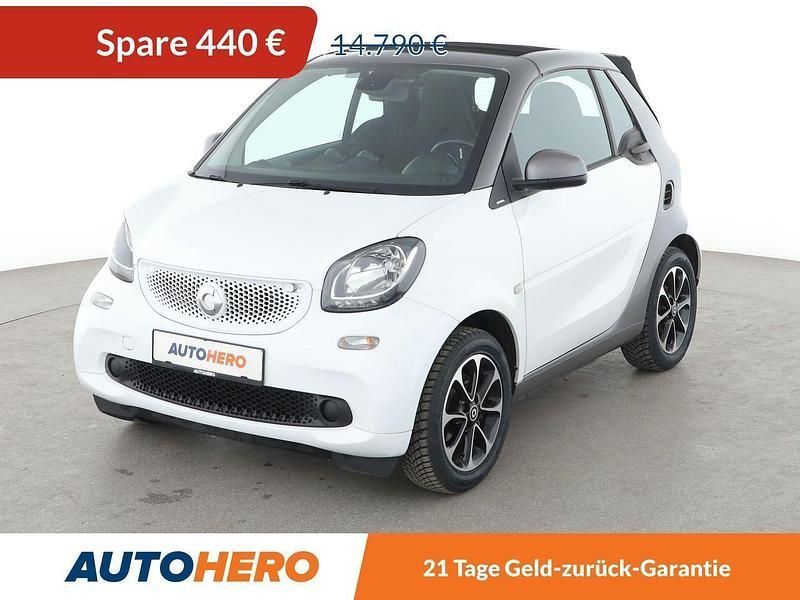 Weiß Gebraucht 2017 Smart ForTwo Cabrio Passion Cabrio | 14.350 € (Etwas zu teuer) - Bild 1/3