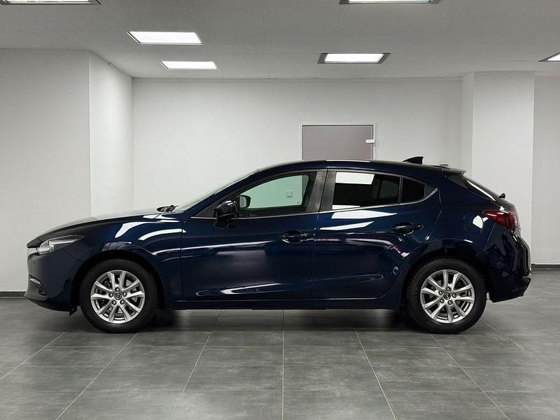 Gebraucht Mazda 3 Exclusive 120 PS (88 kW) 2018 Blau Limousine