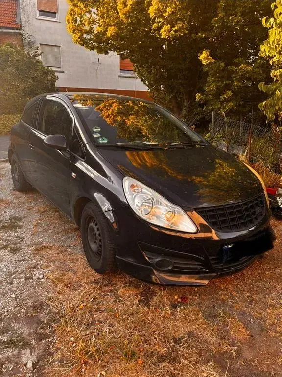 Gebraucht Opel Corsa 80 PS (58 kW) 2008 Schwarz Kleinwagen