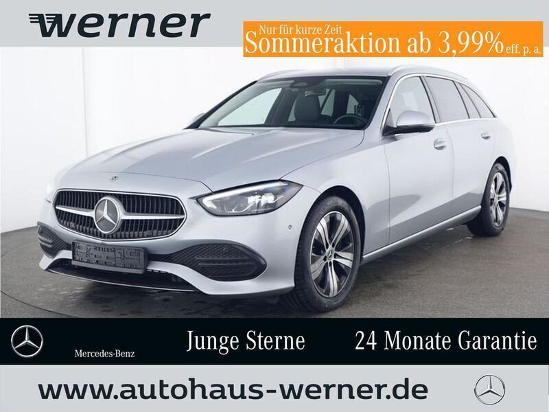 Gebraucht Mercedes C220 Advanced 198 PS (145 kW) 2024 Lack hightechsilber Kombi