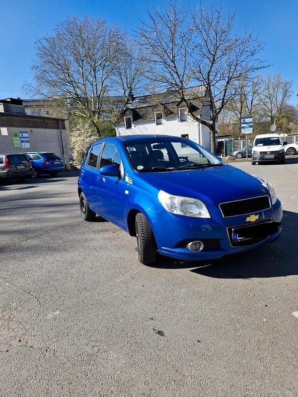 Gebraucht Chevrolet Aveo 2009 Blau Kleinwagen