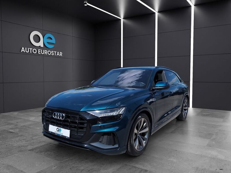 Galaxisblau metallic Gebraucht 2022 Audi Q8 S-Line SUV | 55.950 € (Fairer Preis) - Bild 1/3