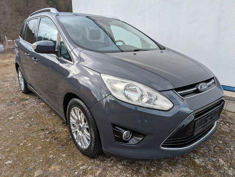 Gebraucht Ford Grand C-Max Titanium 150 PS (110 kW) 2014 Grau Van / Kleinbus