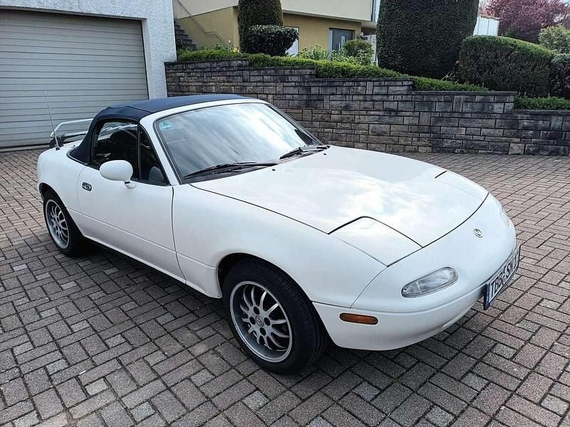 Gebraucht Mazda MX5 131 PS (96 kW) 1995 Weiß Cabrio