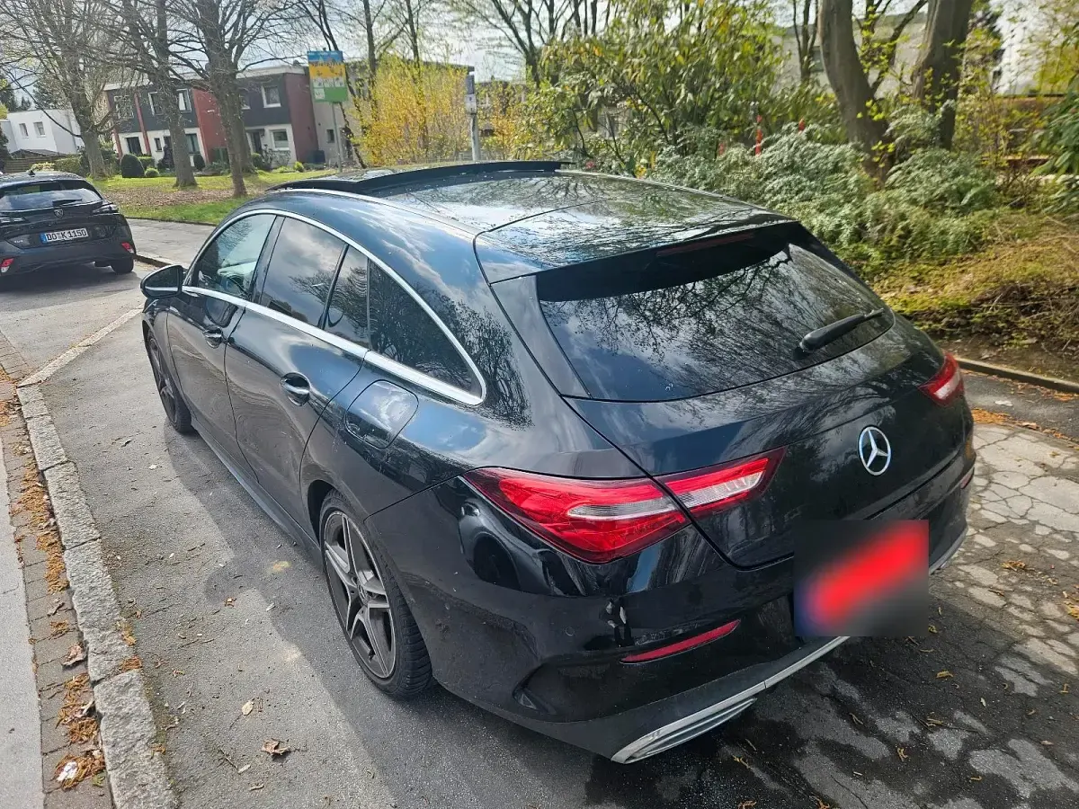 Gebraucht Mercedes CLA200 AMG line 150 PS (110 kW) 2019 Schwarz Coupé