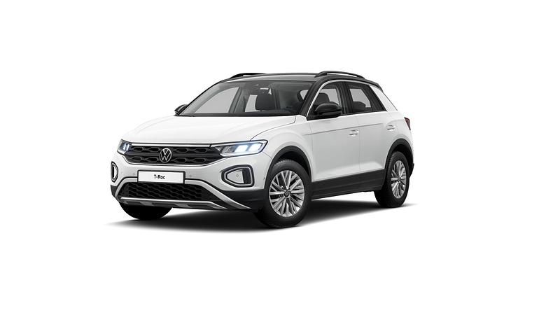 Weiß Gebraucht 2024 VW T-Roc Life SUV | 27.666 € (Fairer Preis) - Bild 1/1
