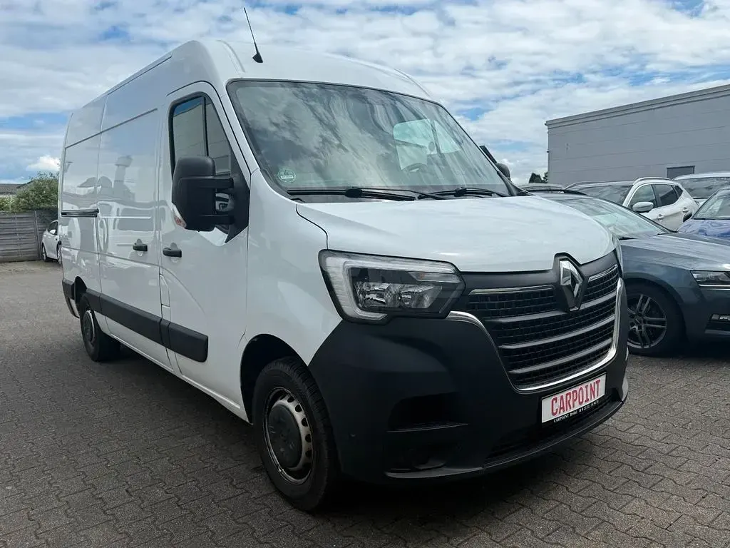 Gebraucht Renault Master 150 PS (110 kW) 2021 Weiß Van / Kleinbus
