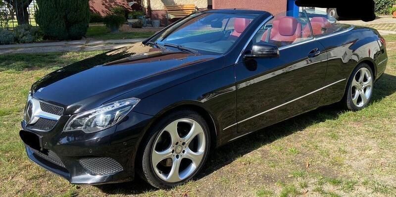 Schwarz Gebraucht 2016 Mercedes E250 Sport Edition Cabrio | 22.999 € (Fairer Preis) - Bild 1/4