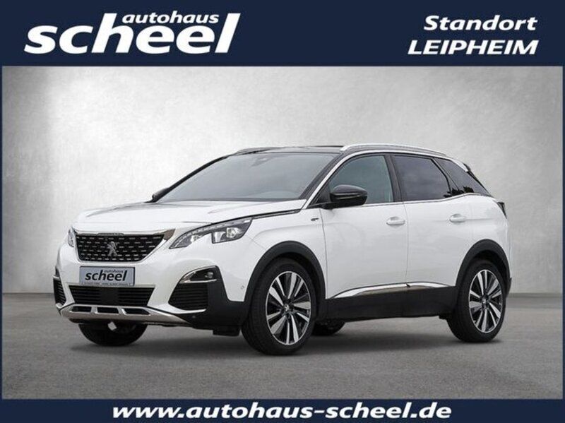 Lack weiss perlglänzend/metallic Gebraucht 2020 Peugeot 3008 GT Limousine | 26.690 € (Fairer Preis) - Bild 1/4