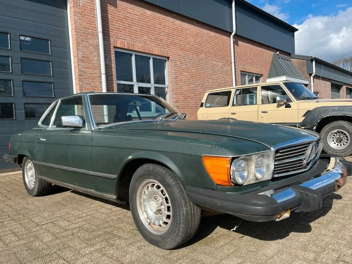 Gebraucht Mercedes SL450 1976 Silber Cabrio
