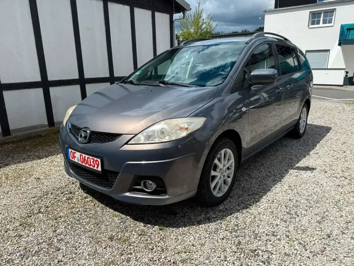 Gebraucht Mazda 5 Active 116 PS (85 kW) 2010 Grau Van / Kleinbus