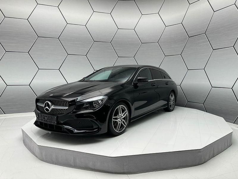 Schwarz Gebraucht 2017 Mercedes CLA180 Shooting Brake AMG line Kombi | 17.000 € (Fairer Preis) - Bild 1/4