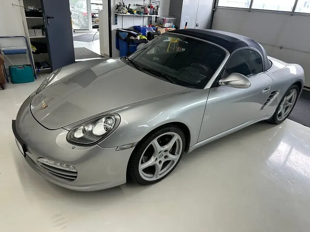 Gebraucht Porsche Boxster 256 PS (188 kW) 2009 Silber Cabrio