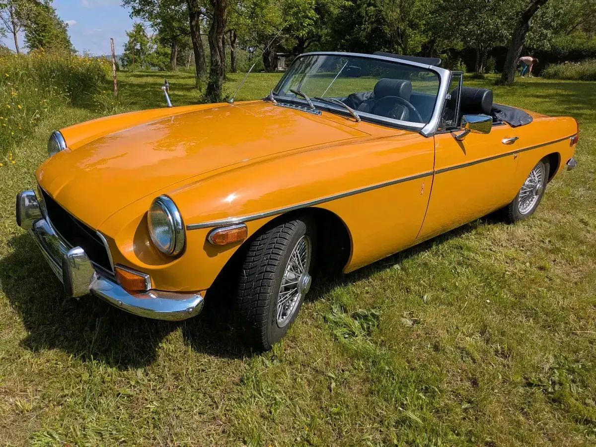 Gebraucht MG B 95 PS (69 kW) 1971 Gelb Cabrio