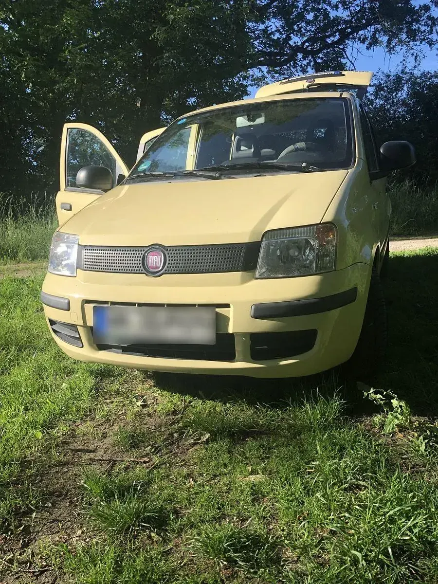 Gebraucht Fiat Panda 69 PS (50 kW) 2012 Gelb Kleinwagen