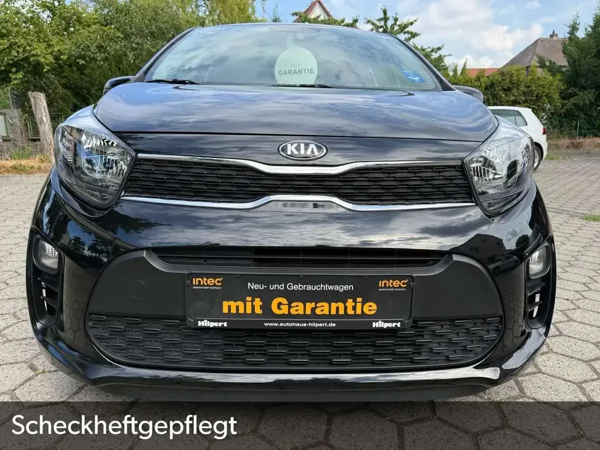 Gebraucht Kia Picanto 84 PS (61 kW) 2017 Schwarz Kleinwagen
