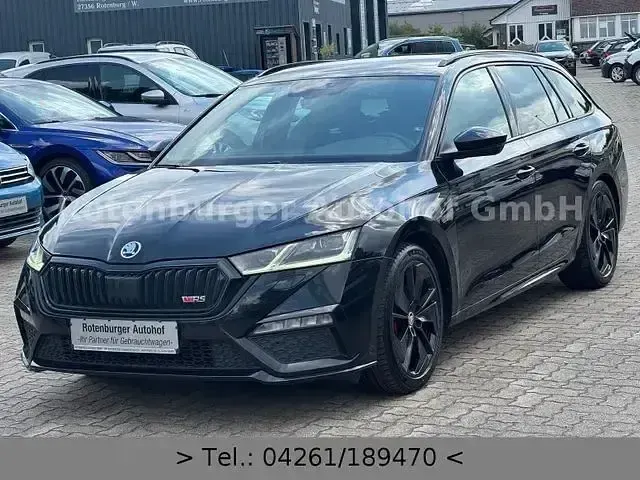 Gebraucht Skoda Octavia RS 200 PS (147 kW) 2023 Schwarz Limousine