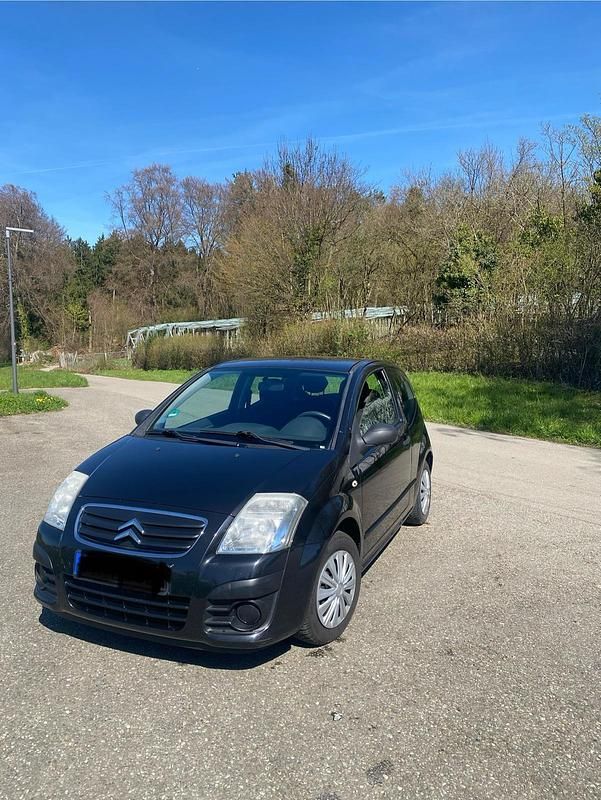 Gebraucht Citroën C2 60 PS (44 kW) 2009 Schwarz Kleinwagen