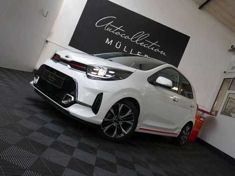 Weiß Gebraucht 2021 Kia Picanto GT-Line Kleinwagen | 15.197 € (Fairer Preis) - Bild 1/4