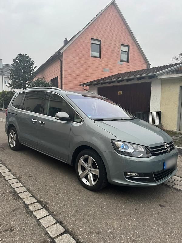 Gebraucht VW Sharan 177 PS (130 kW) 2013 Grün Van / Kleinbus