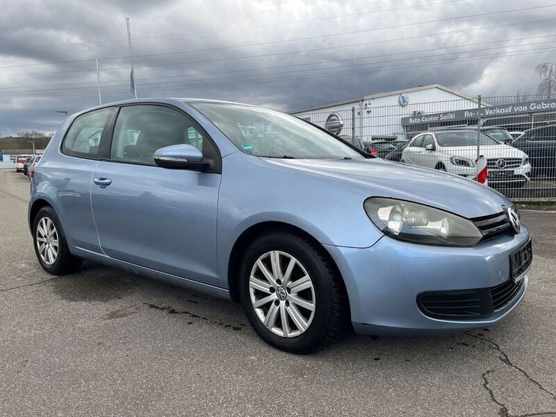 Gebraucht VW Golf VI Trendline 110 PS (80 kW) 2009 Blau Kleinwagen