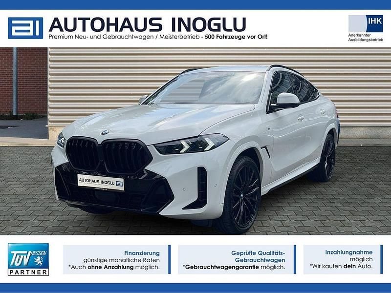 Weiß alpinweiss 3 Gebraucht 2024 BMW X6 Comfort Edition SUV | 88.640 € (Fairer Preis) - Bild 1/4