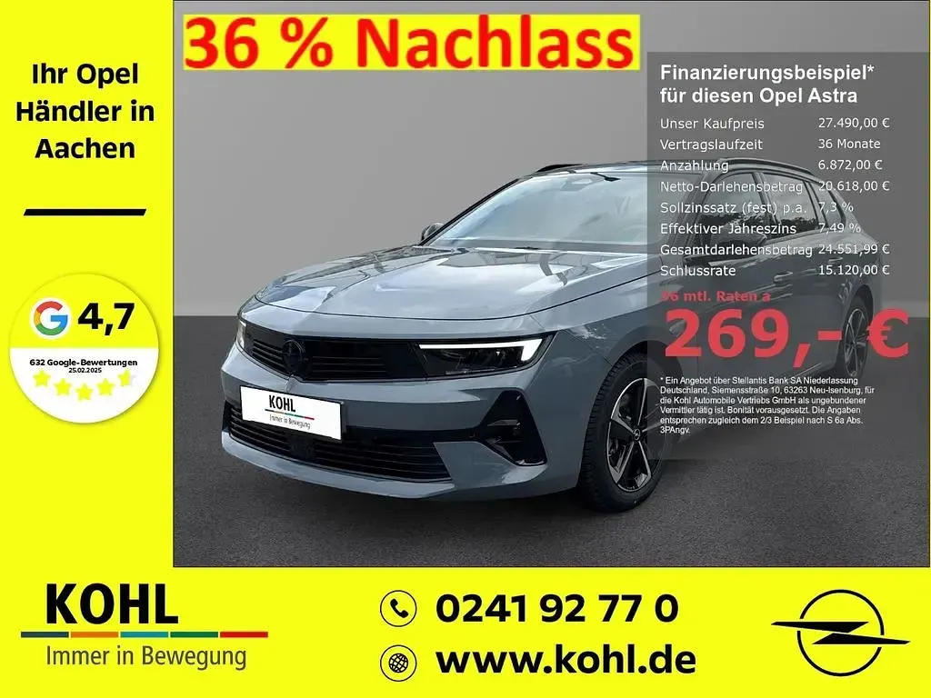 Gebraucht Opel Astra 145 PS (106 kW) 2026 Kombi