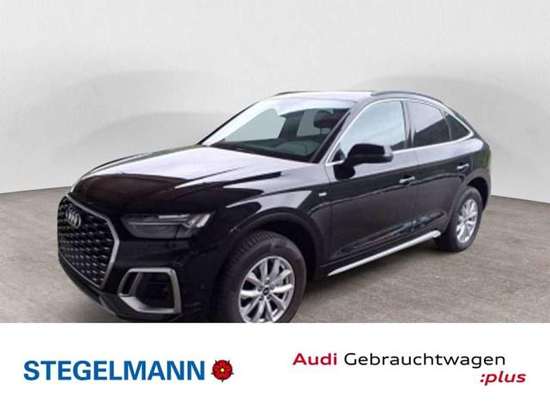 Mythosschwarz metallic Gebraucht 2025 Audi Q5 S-Line SUV | 48.610 € - Bild 1/4