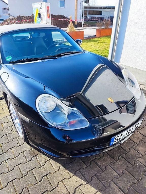 Second-hand Porsche Boxster 228 CP (167 kW) 2002 Negru Cabrio