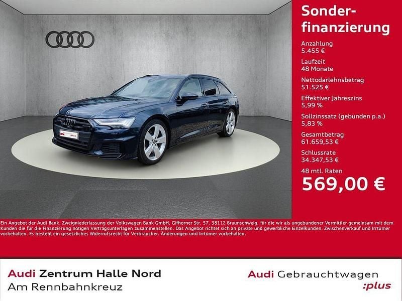 Blau Gebraucht 2023 Audi S6 Ambiente Kombi | 56.980 € (Fairer Preis) - Bild 1/4