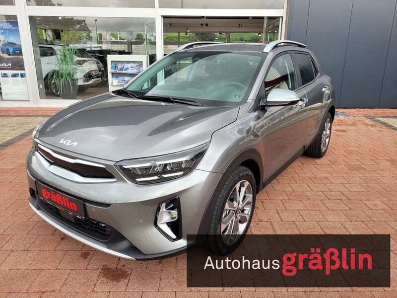Grau Gebraucht 2024 Kia Stonic SUV | 25.900 € (Teuer) - Bild 1/4