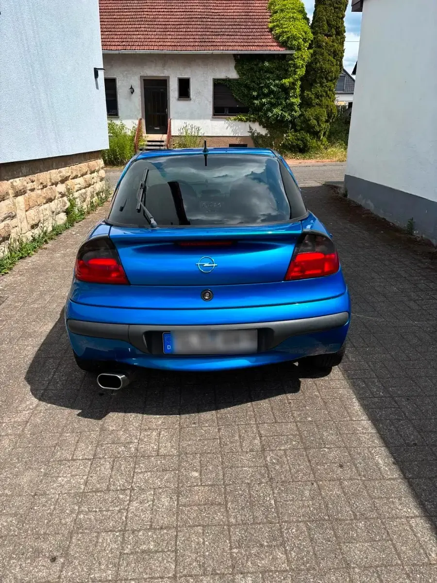 Gebraucht Opel Tigra 90 PS (66 kW) 1999 Blau Coupé