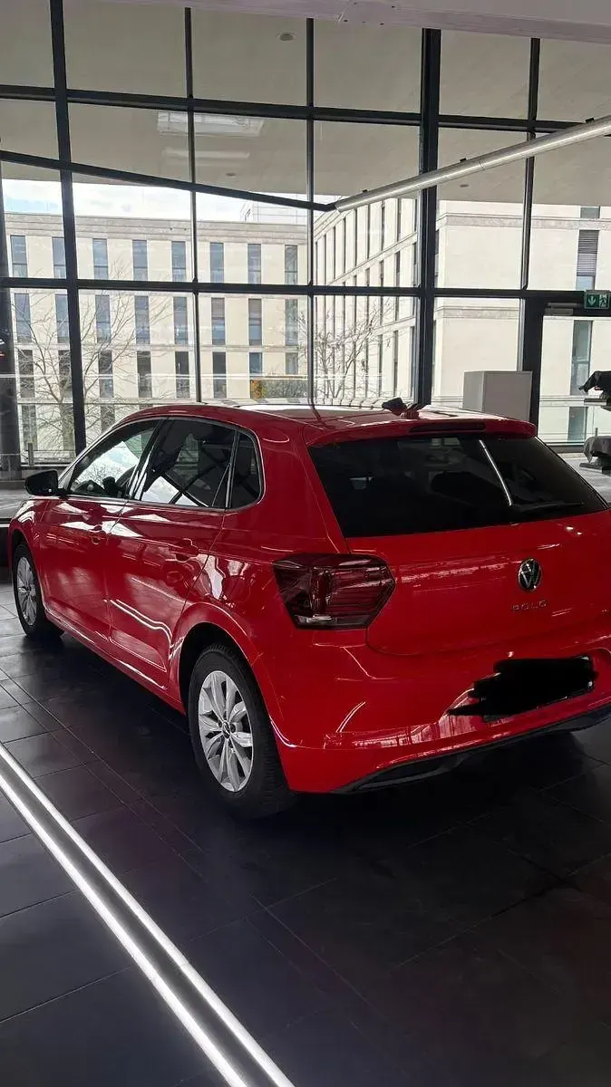 Gebraucht VW Polo Comfortline 90 PS (66 kW) 2020 Rot Kleinwagen