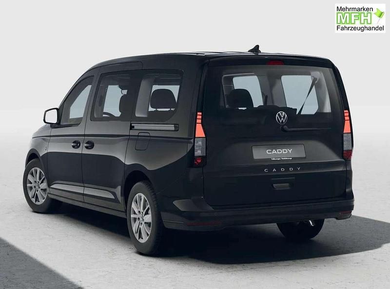 Neu VW Caddy Maxi 122 PS (89 kW) 2025 Deep black perleffekt Van / Kleinbus