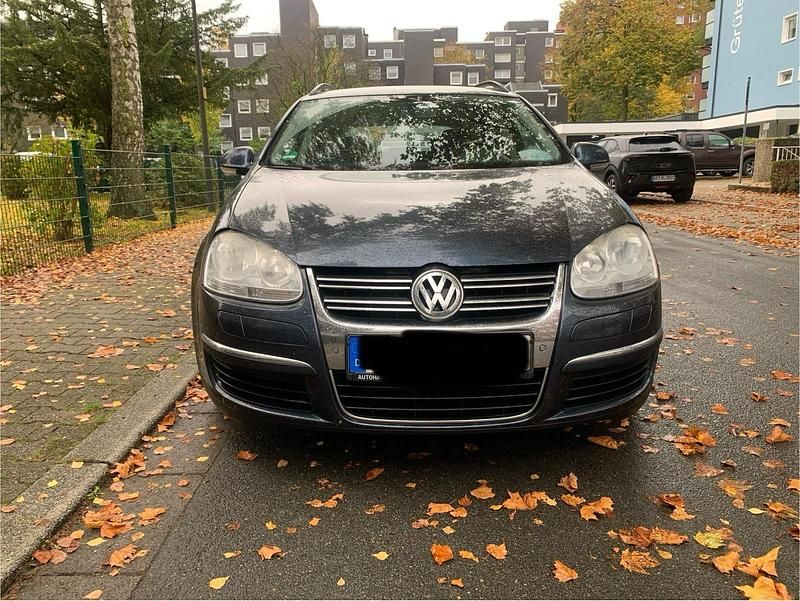 Blau Gebraucht 2009 VW Golf VI Highline Kombi | 2.000 € (Superpreis) - Bild 1/4