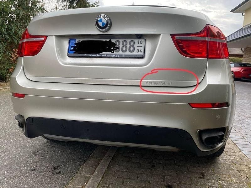 Silber Gebraucht 2010 BMW ActiveHybrid X6 SUV | 19.600 € - Bild 1/4