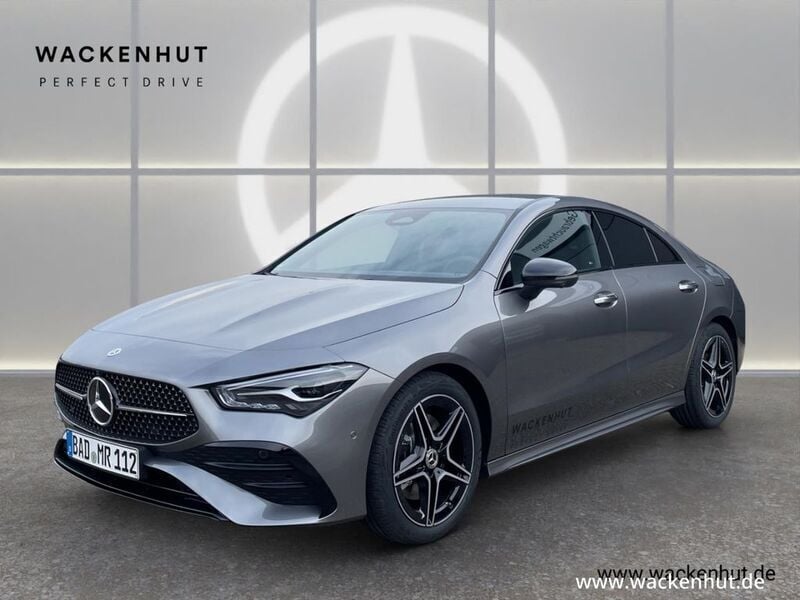 Mountaingrau met. Gebraucht 2025 Mercedes CLA200 AMG Coupé | 37.900 € (Fairer Preis) - Bild 1/4