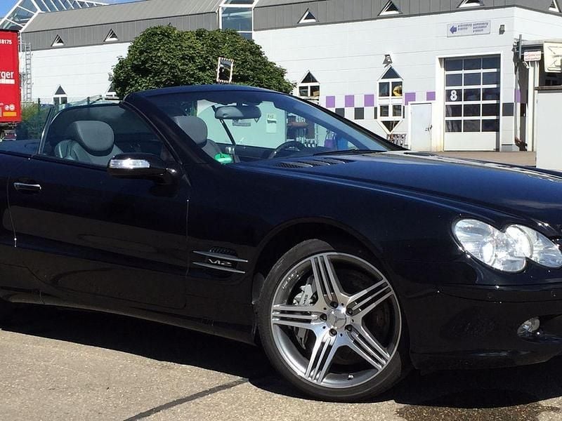 Gebraucht Mercedes SL600 500 PS (367 kW) 2003 Schwarz Cabrio