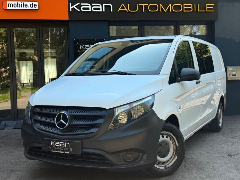 Weiß Gebraucht 2017 Mercedes Vito Van / Kleinbus | 13.499 € (Superpreis) - Bild 1/4