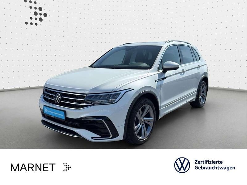 Weiß Gebraucht 2024 VW Tiguan R-line SUV | 39.690 € (Guter Preis) - Bild 1/3
