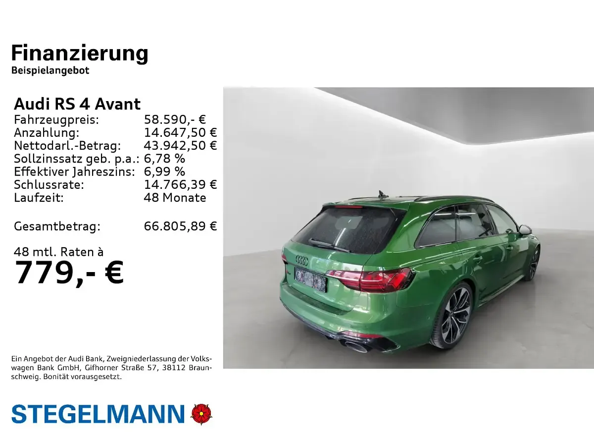 Gebraucht Audi RS4 450 PS (330 kW) 2022 Kombi