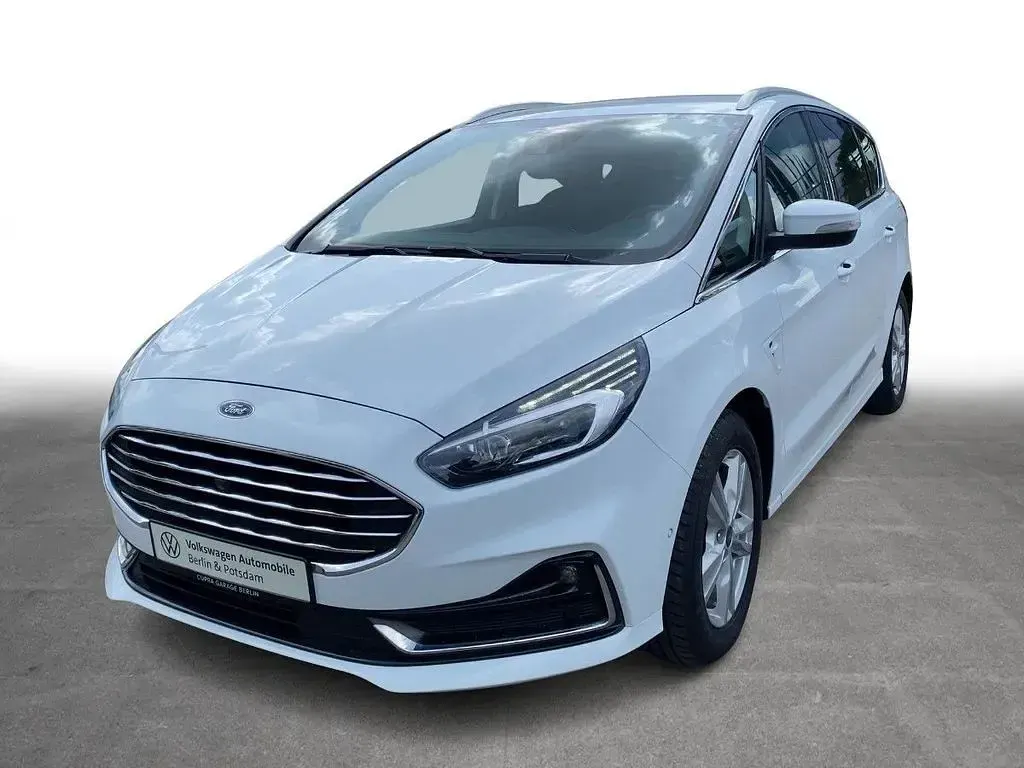 Gebraucht Ford S-MAX Titanium 190 PS (139 kW) 2020 Weiß Van / Kleinbus